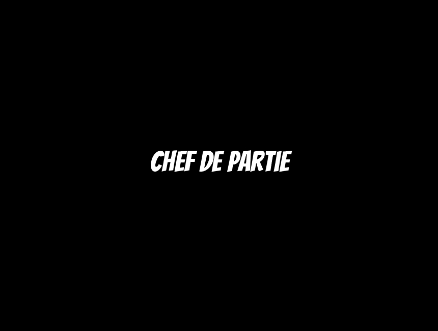 Chef de Partie