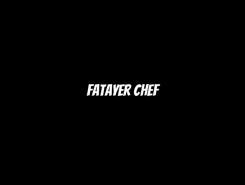 Fatayer Chef